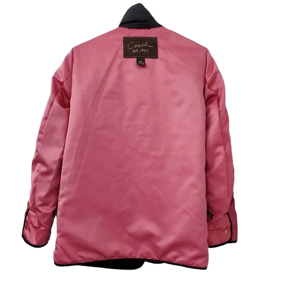 Coach Signature Logo Quilted Jacket (XS)
